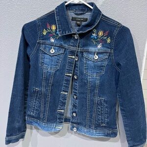 Paper Tee Blue Denim Jacket Size Kids Large